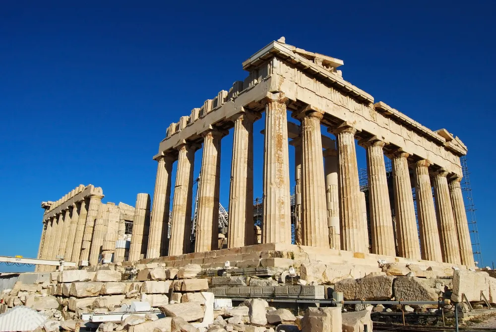 The Parthenon at the Acropolis — central stop on a private Athens sightseeing tour